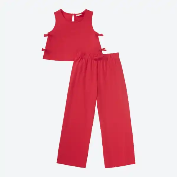 Bild 2 von Kinder-Mädchen-Set aus Baumwolle, 2-teilig