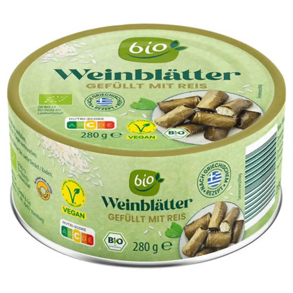 Bild 1 von Bio-Griechische Antipasti 280 g, Weinblätter