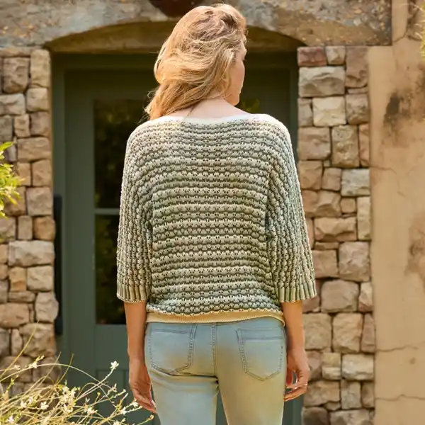 Bild 4 von Damen-Strickpullover im Ajour-Design