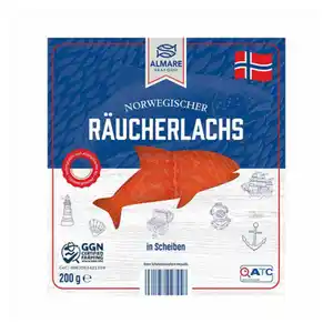 ALMARE Räucherlachs 200 g