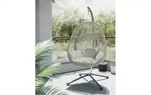 outdoor (Gartenmöbel Mit Flair) - Hängesessel Empoli, grau