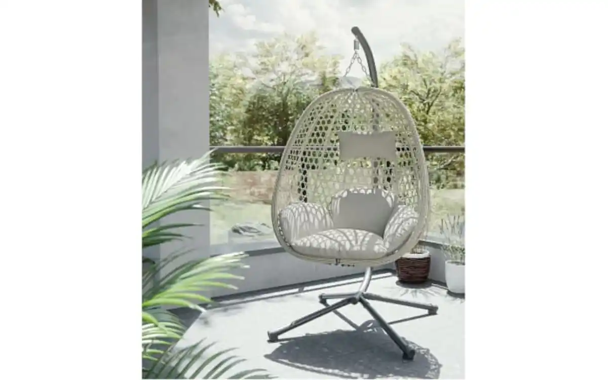 Bild 1 von outdoor (Gartenmöbel Mit Flair) - Hängesessel Empoli, grau