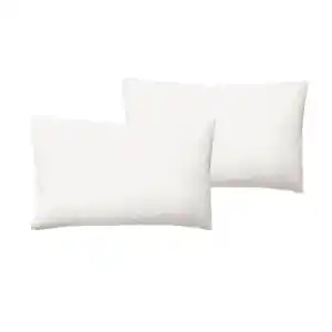 Mikrofaser Seersucker Kissenbezüge - 2er-Set, je ca. 40x80 cm