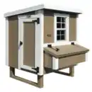 Bild 1 von Hühnerstall Mitte EZ Chicken Home  1,68 m²  Beige hergestellt in EU