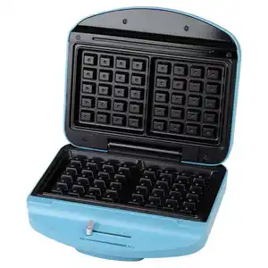 AMBIANO Waffeleisen Sortiment, Belgisches Waffeleisen, Blau