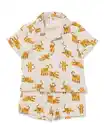 Bild 1 von Baby-Bekleidungsset, bequeme Passform, Musselin, Tiger ecru