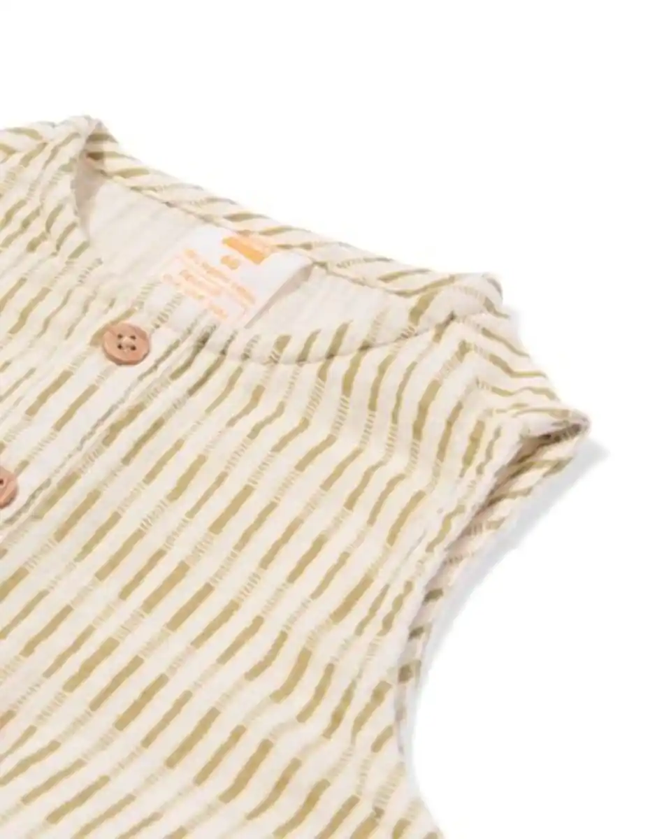 Bild 4 von Baby-Jumpsuit, Musselin, abstrakt ecru