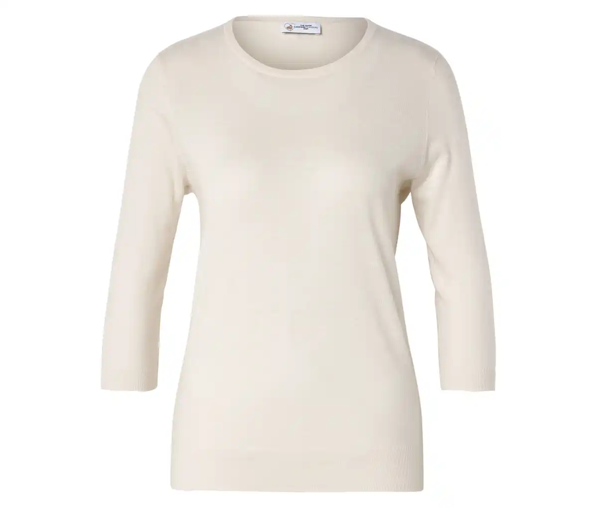 Bild 1 von Feinstrickpullover mit Seide, creme