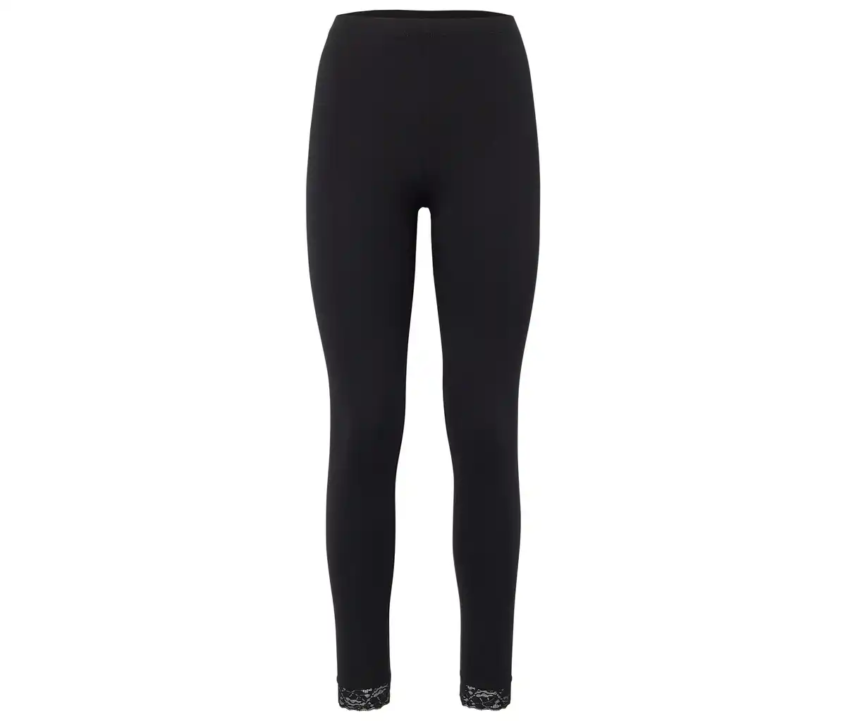 Bild 1 von Leggings mit Spitzenborte