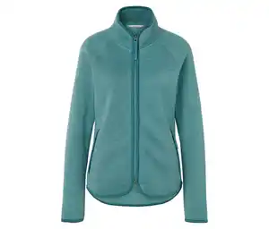 Strickfleecejacke, türkis