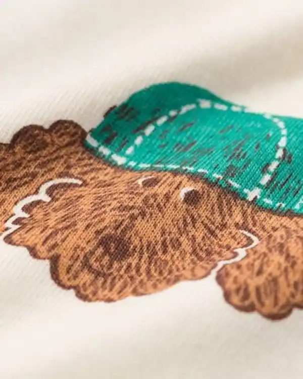 Bild 4 von Baby-T-Shirt aus Jersey, Hunde eierschalenfarben