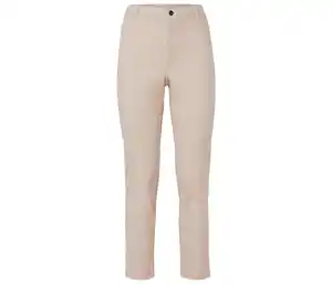 Gestreifte Stretch-Twill-Hose