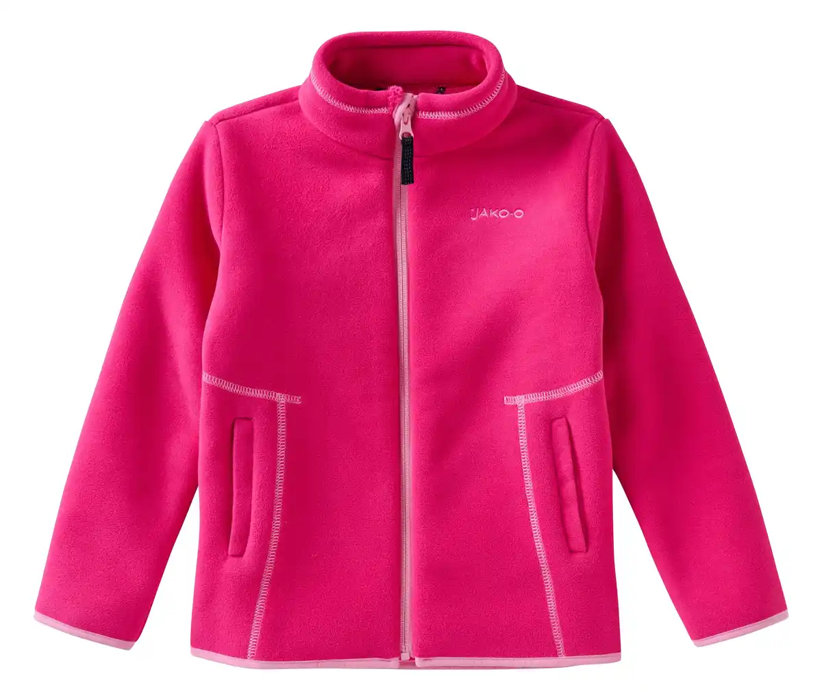 Bild 1 von JAKO-O Kuschelfleecejacke mit Stehkragen, fuchsia