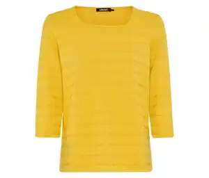 Strukturierter Olsen Pullover mit 3/4-Ärmeln