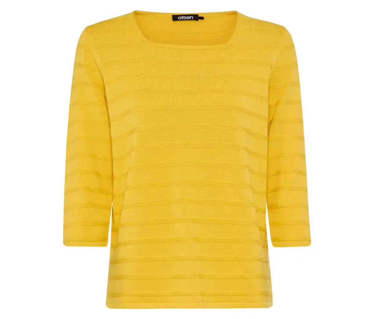 Bild 1 von Strukturierter Olsen Pullover mit 3/4-Ärmeln