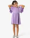 Bild 1 von Kinderkleid in A-Linie, gerippt violett