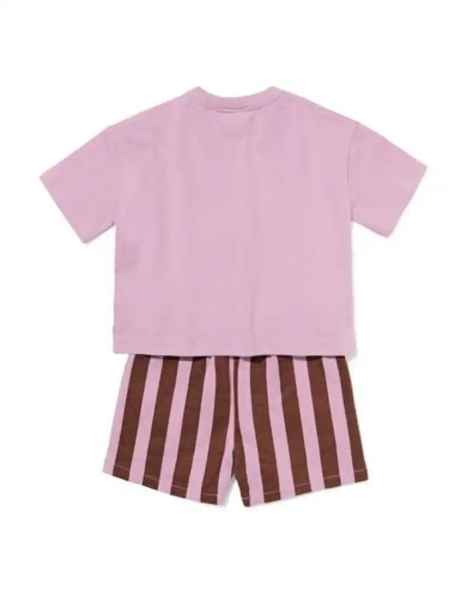 Bild 2 von Baby-Bekleidungsset, bequeme Passform, gestreift violett