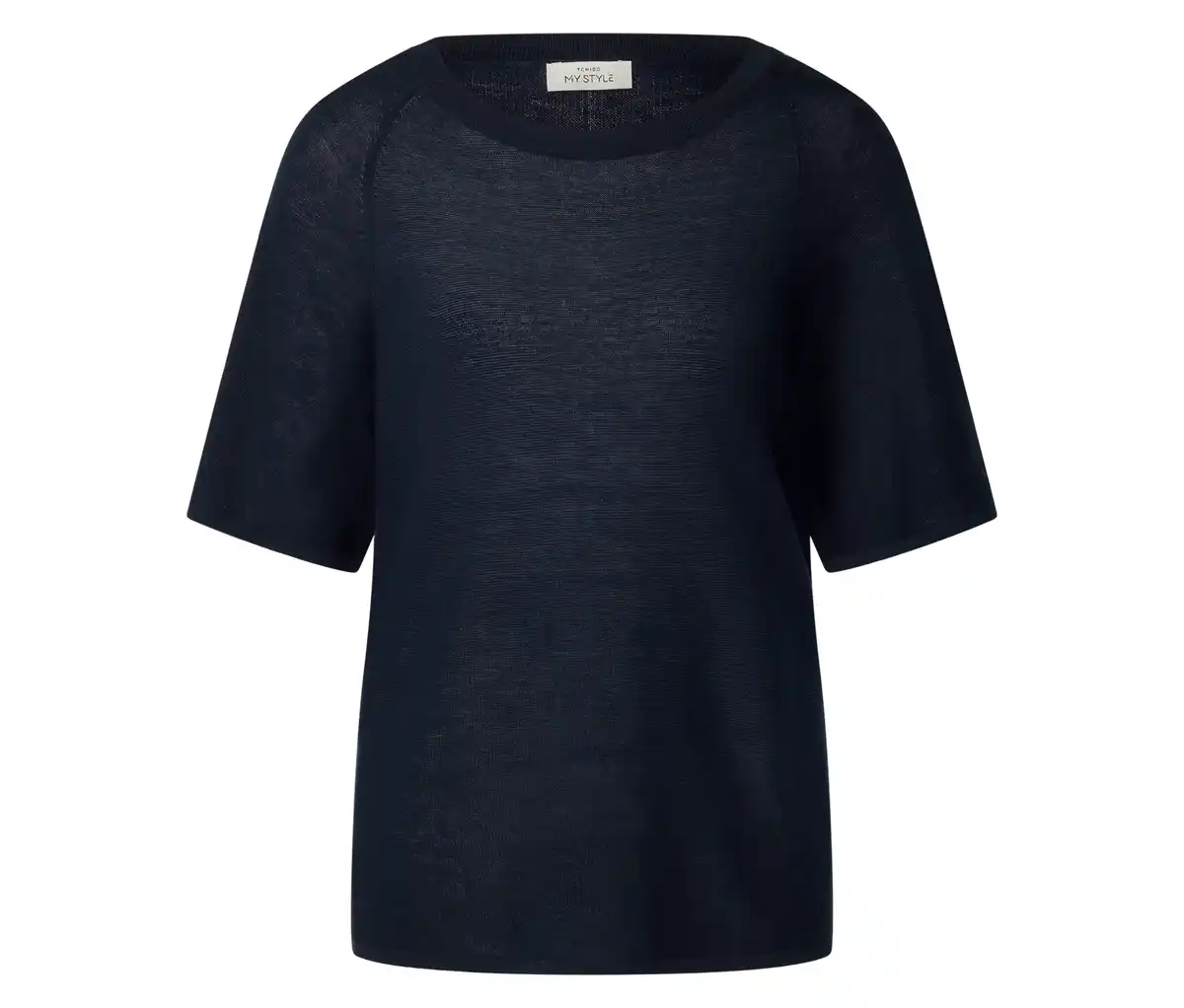 Bild 1 von Feinstrick-Shirt, dunkelblau