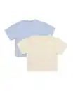 Bild 2 von Baby-T-Shirts aus Jersey – 2 Stück ecru