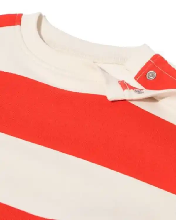 Bild 4 von Baby-Pullover, gestreift rot