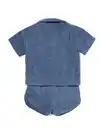 Bild 2 von Baby-Bekleidungsset, bequeme Passform, Frottee blau