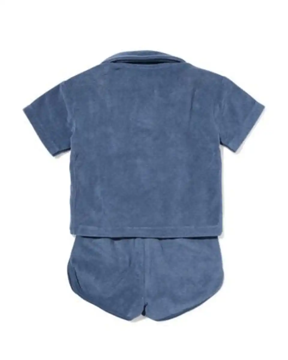 Bild 2 von Baby-Bekleidungsset, bequeme Passform, Frottee blau