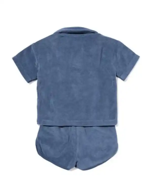Bild 2 von Baby-Bekleidungsset, bequeme Passform, Frottee blau