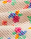 Bild 4 von Newborn-Wickel-T-Shirt, gerippt, Blumen sandfarben