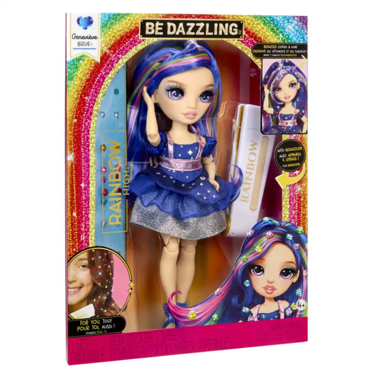 Bild 1 von Rainbow High - Modepuppe - Be Dazzling Blue
