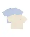 Bild 1 von Baby-T-Shirts aus Jersey – 2 Stück ecru