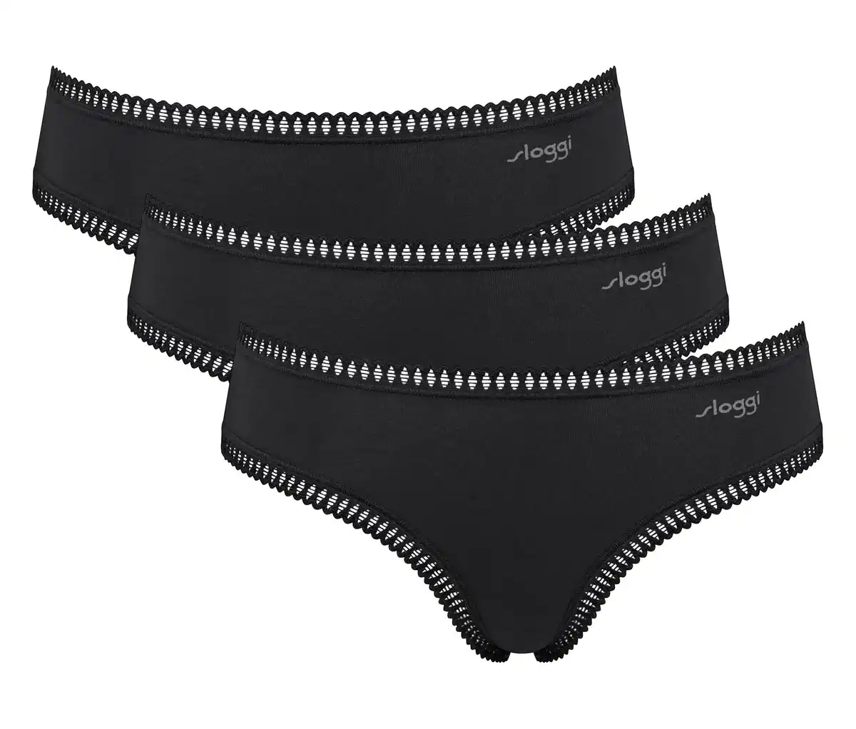 Bild 1 von sloggi GO Crush 3P Hipster, black