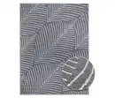 Bild 1 von Primaflor Outdoor-Wende-Teppich »Leaves«, grau, 80 x 140 cm