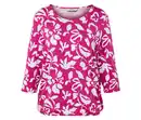 Bild 1 von Bedrucktes Blusenshirt, pink-weißer Alloverprint