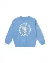 Bild 2 von Kindersweater Retro blau