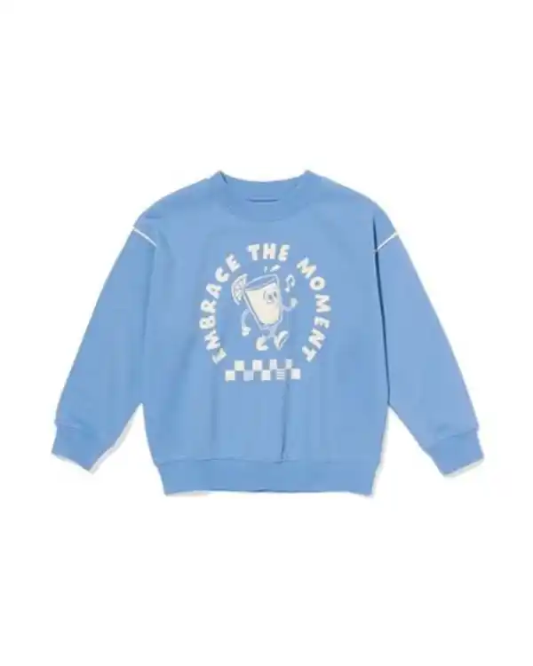 Bild 2 von Kindersweater Retro blau