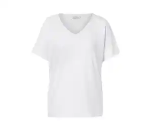 Strukturiertes Shirt, weiß