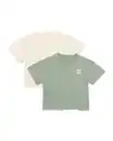 Bild 1 von Baby-T-Shirts aus Jersey – 2 Stück ecru