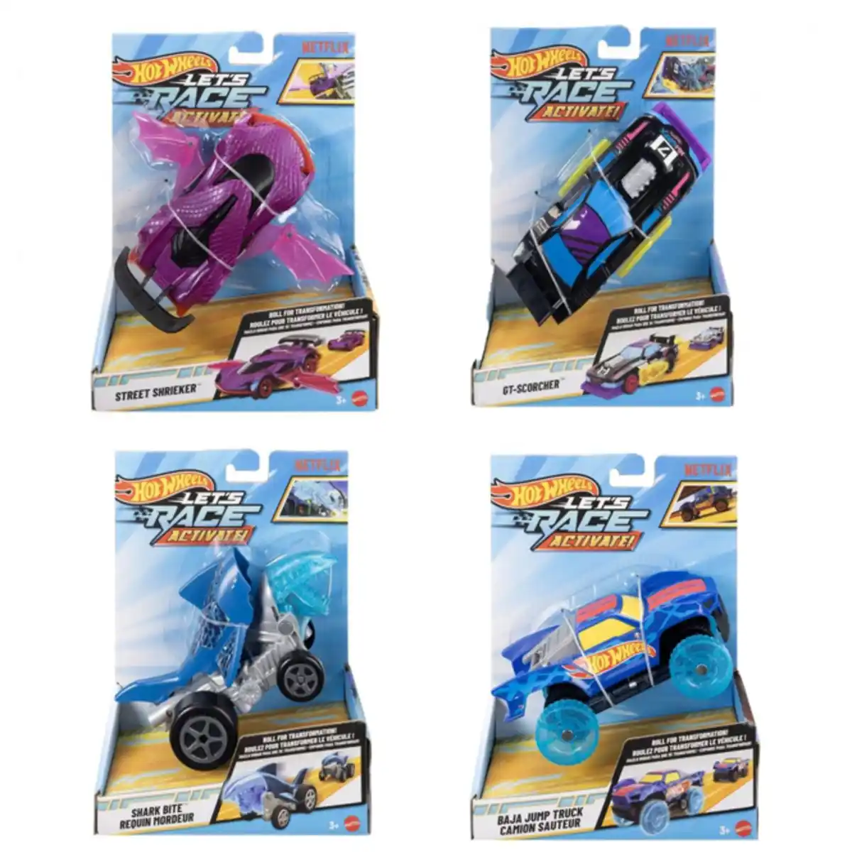 Bild 1 von Hot Wheels - Fahrzeug - Let's Race - 1 Stück