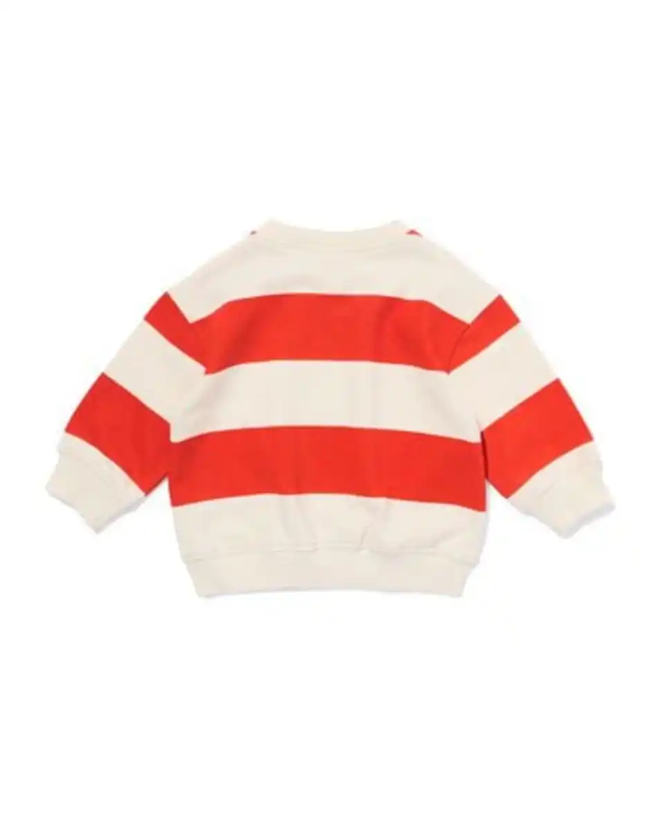 Bild 3 von Baby-Pullover, gestreift rot