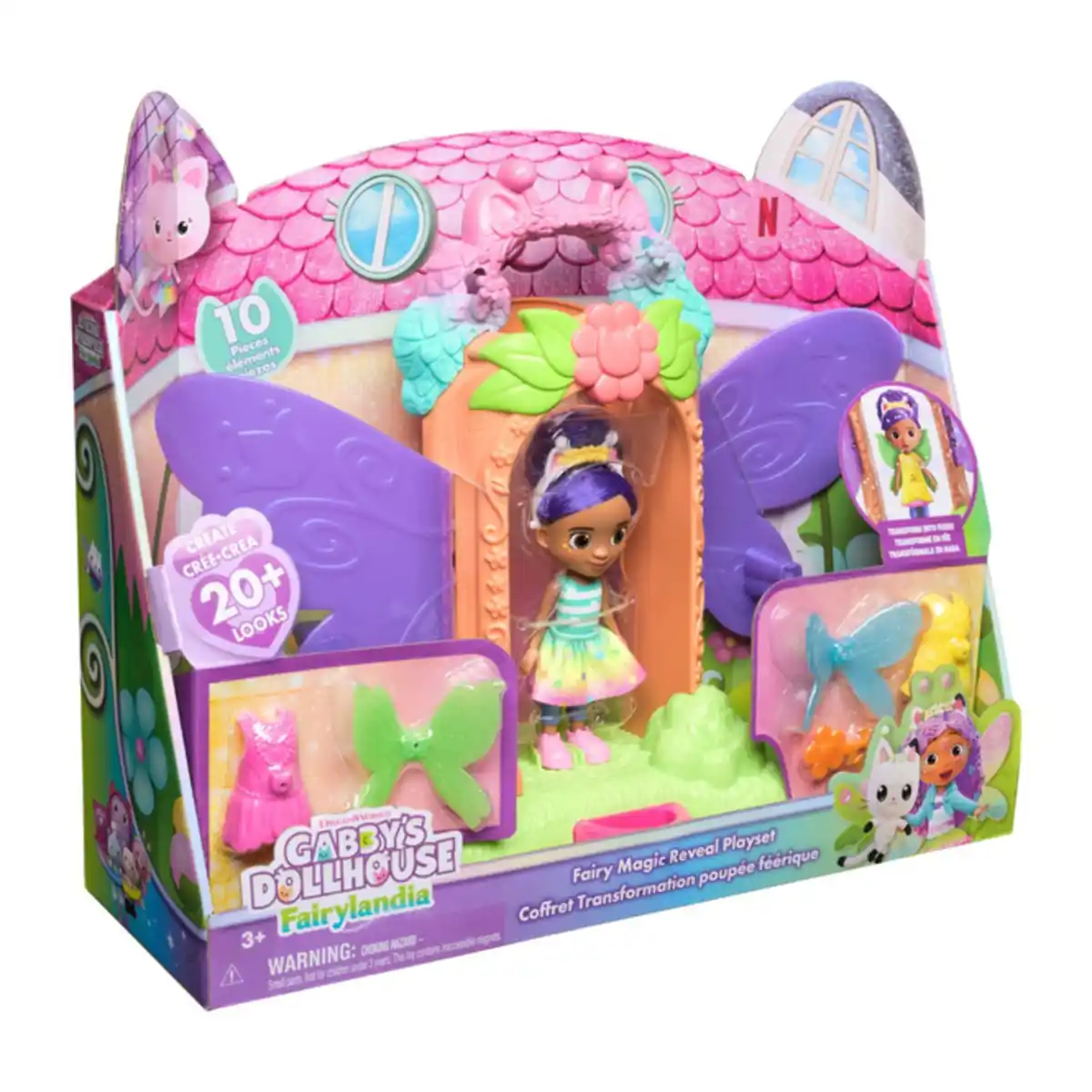 Bild 1 von Gabby's Dollhouse - Fairylanda - Magisches Feen-Verwandlung Spielset