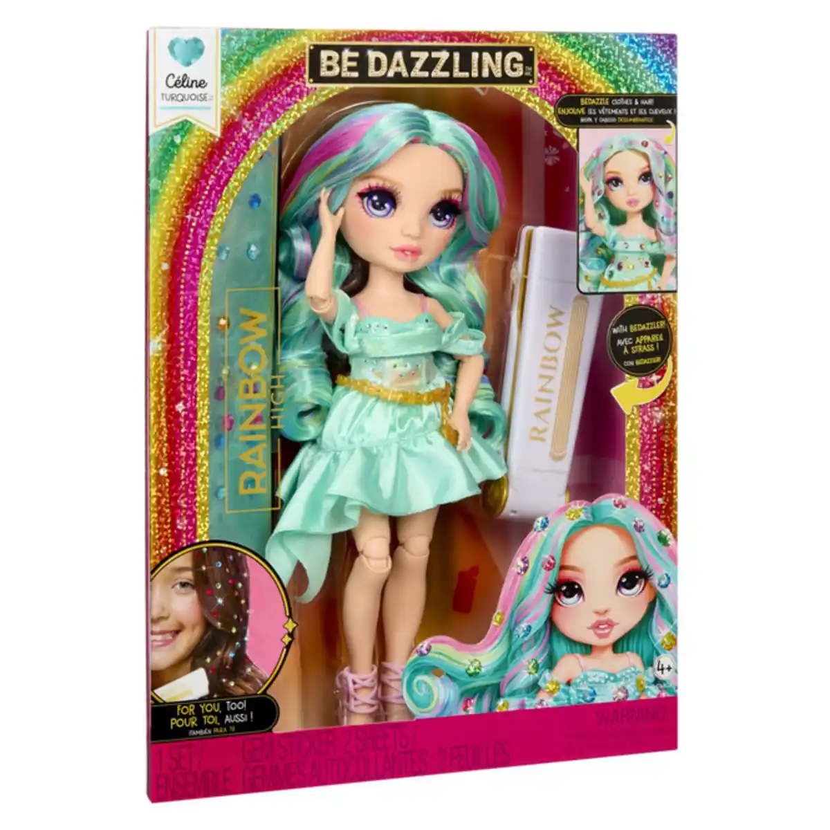 Bild 1 von Rainbow High - Modepuppe - Be Dazzling Teal