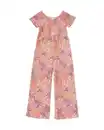 Bild 2 von Kinder-Jumpsuit, Jersey, geblümt hellrosa