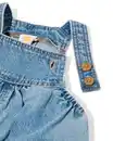 Bild 3 von Baby-Latzhose aus Denim mit Herzen jeansfarben