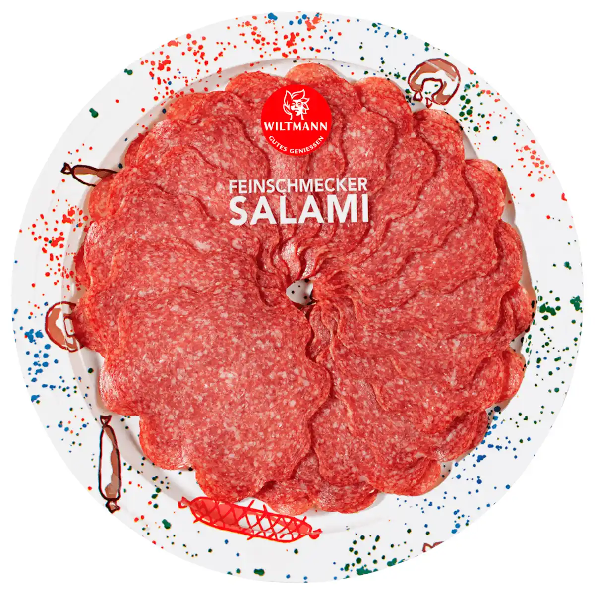 Bild 1 von Wiltmann Feinschmecker-Salami 80g