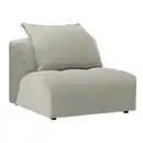 Bild 1 von Stylife Sessel Mosso, Weiß, Textil, 98x77x108 cm, Stoffauswahl, Wohnzimmer, Sessel, Sonstige Sessel