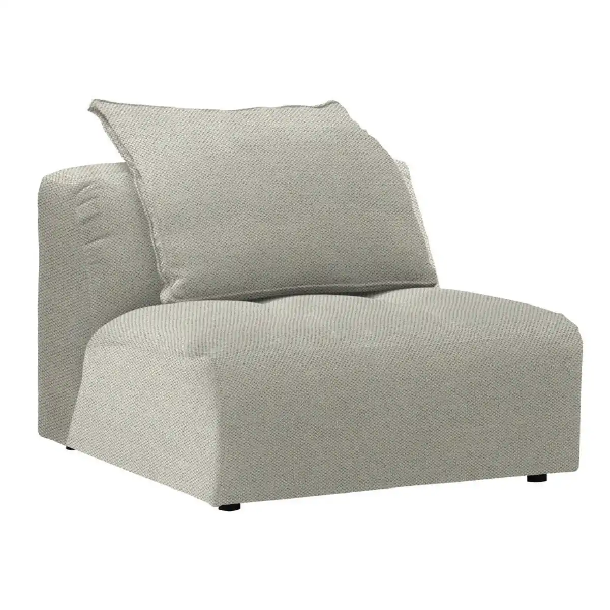 Bild 1 von Stylife Sessel Mosso, Weiß, Textil, 98x77x108 cm, Stoffauswahl, Wohnzimmer, Sessel, Sonstige Sessel