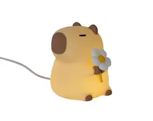 Nachtlicht Capybara Creme max. 2,5 Watt, Creme