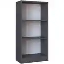 Bild 1 von Mid.you Regal, Anthrazit, Holzwerkstoff, 2 Fächer, 56x114x30 cm, stehend, Wohnzimmer, Regale, Bücherregale