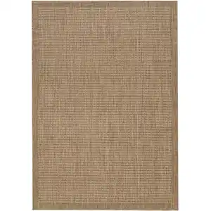 Outdoorteppich Giza Braun ca. 80x150cm, Braun