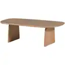 Bild 1 von Livetastic Couchtisch Tablo, Eiche, Holz, Eiche, massiv, rechteckig, Wange, 60x35x110 cm, einfacher Aufbau, Wohnzimmer, Wohnzimmertische, Couchtische